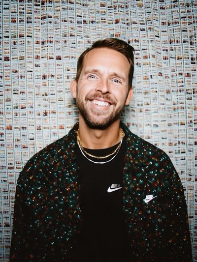 Smiling Portrait Photography Poster.