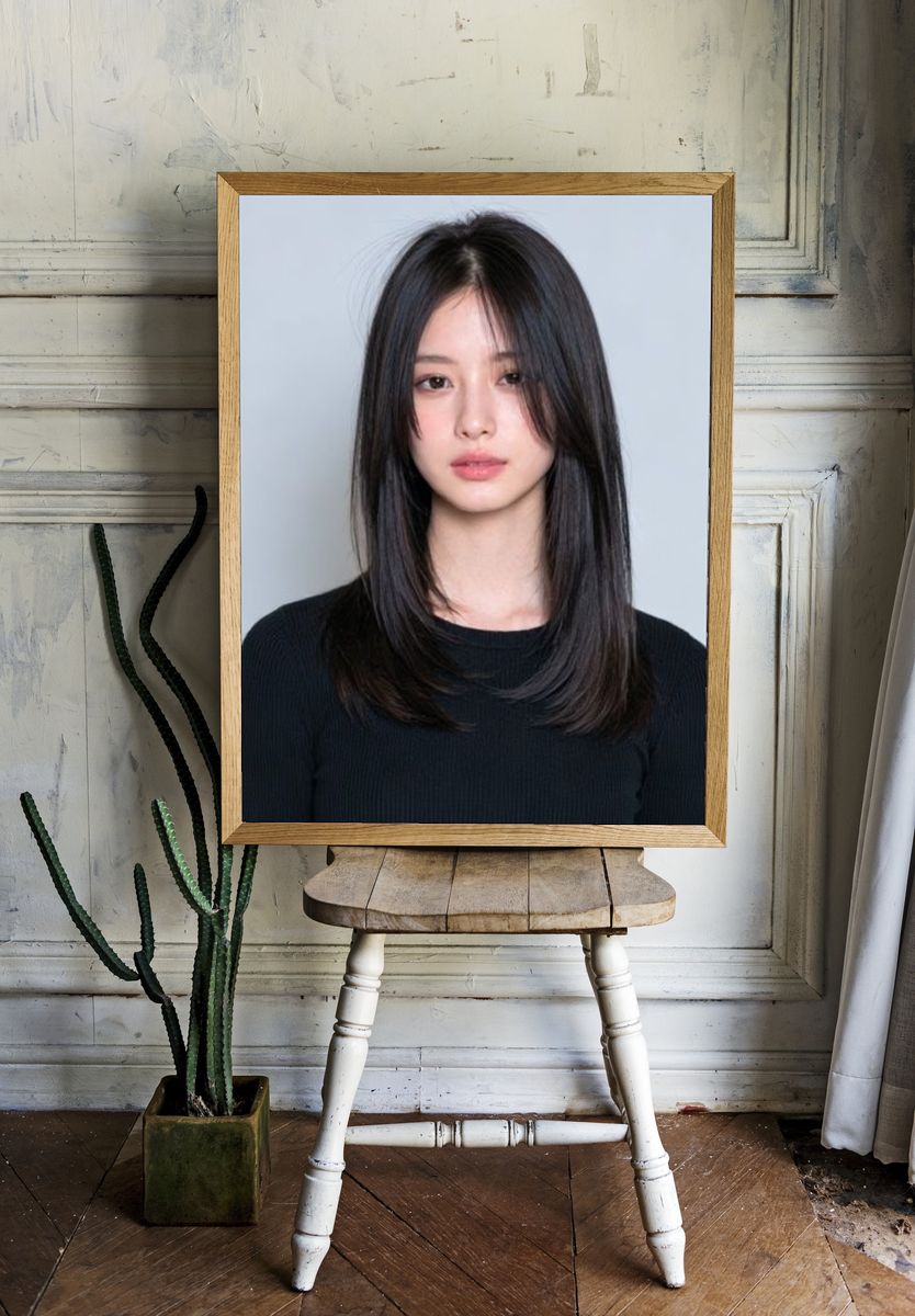 Minimalist Portrait Photography Poster. room preview