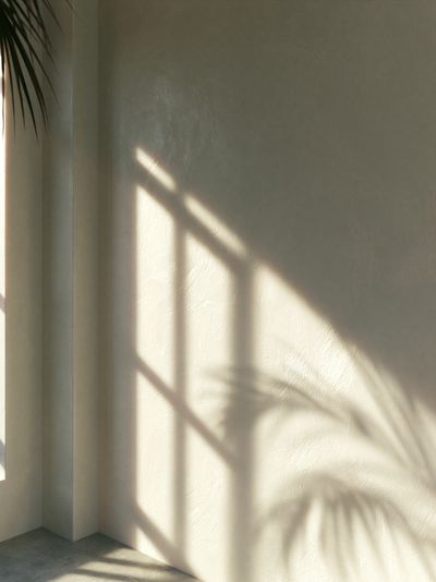 Sunlit Interior Shadows Photography Poster. poster
