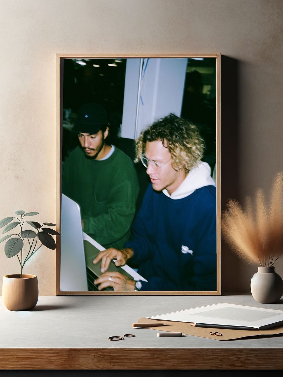 Creative Team at Work Photography Poster. — room view 2