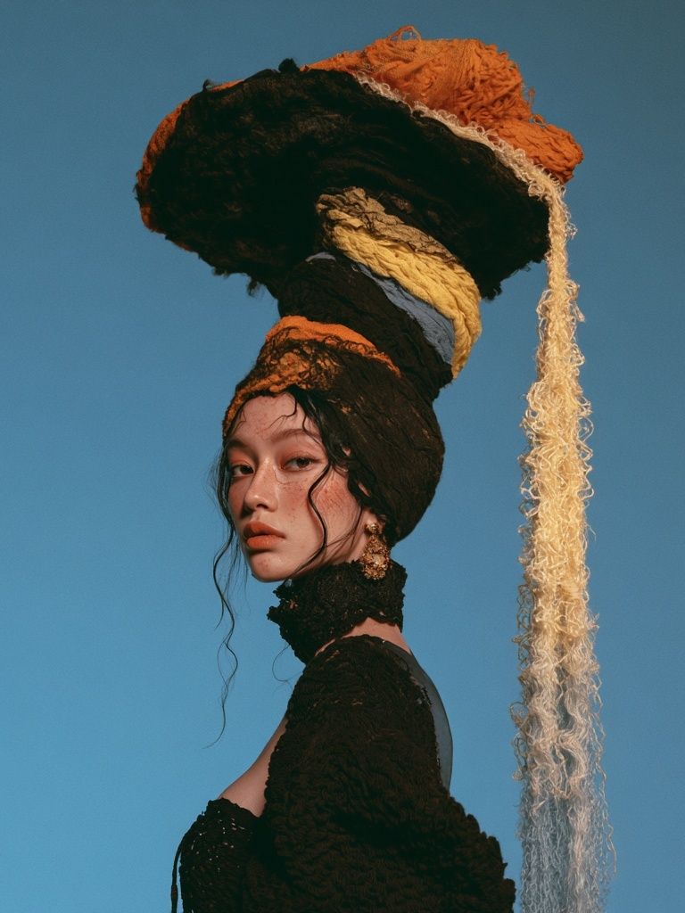 Avant-Garde Portrait Photography Poster. poster — photography art