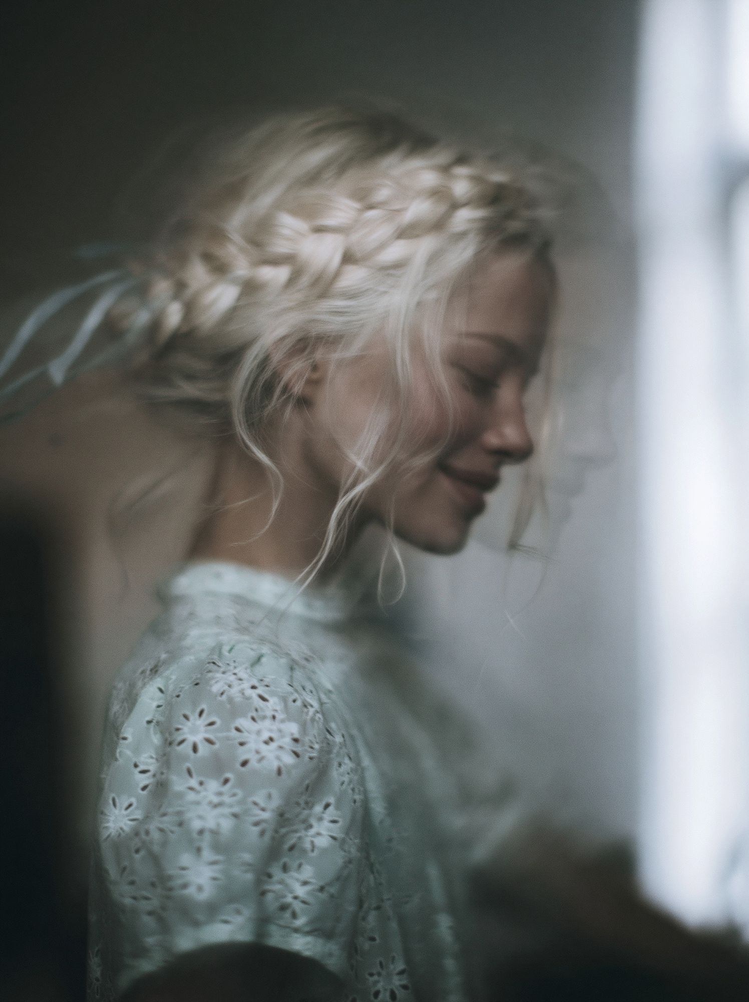Braided Portrait Photography Poster. poster — photography art