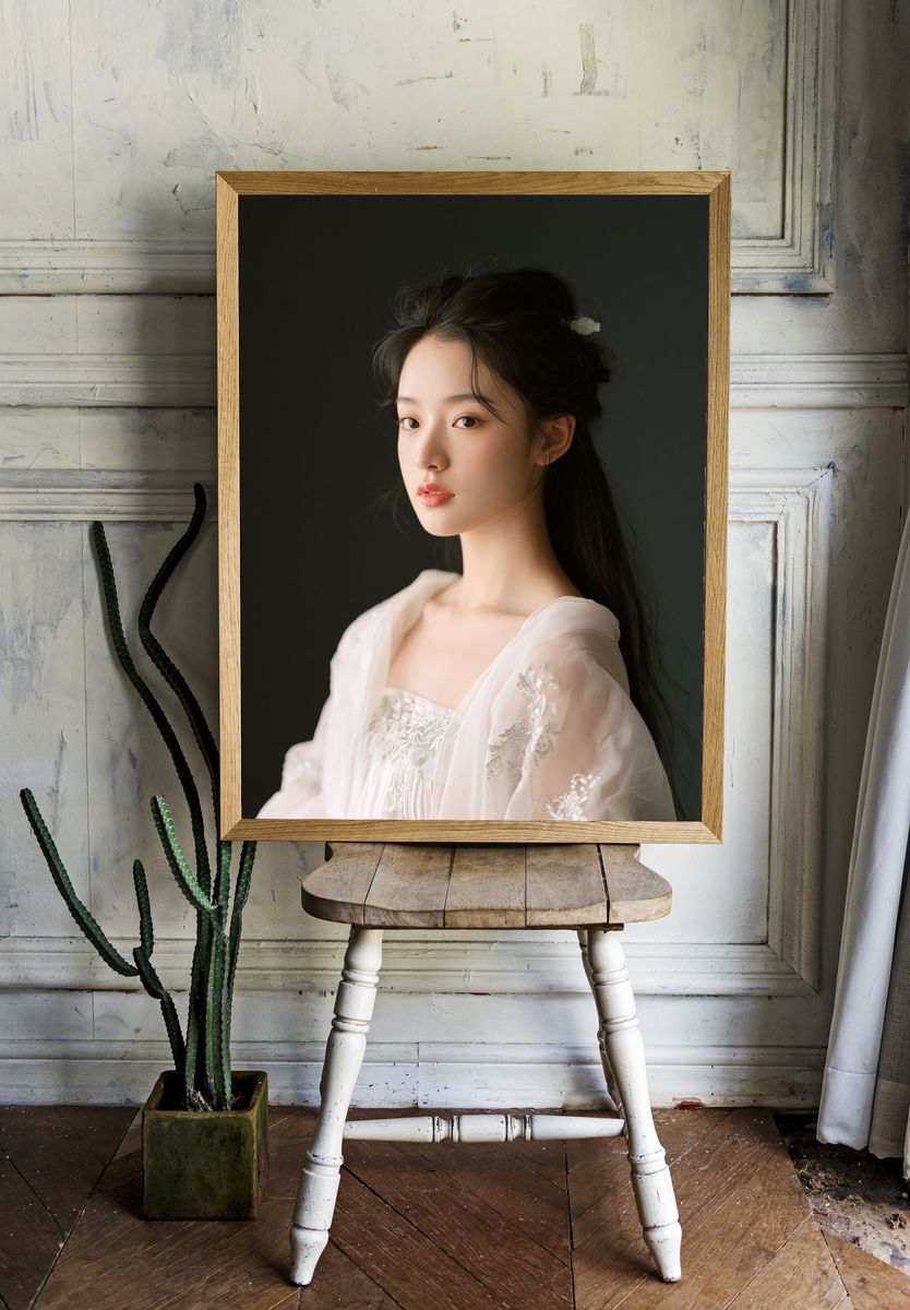 Elegant Portrait Photography Poster. room preview