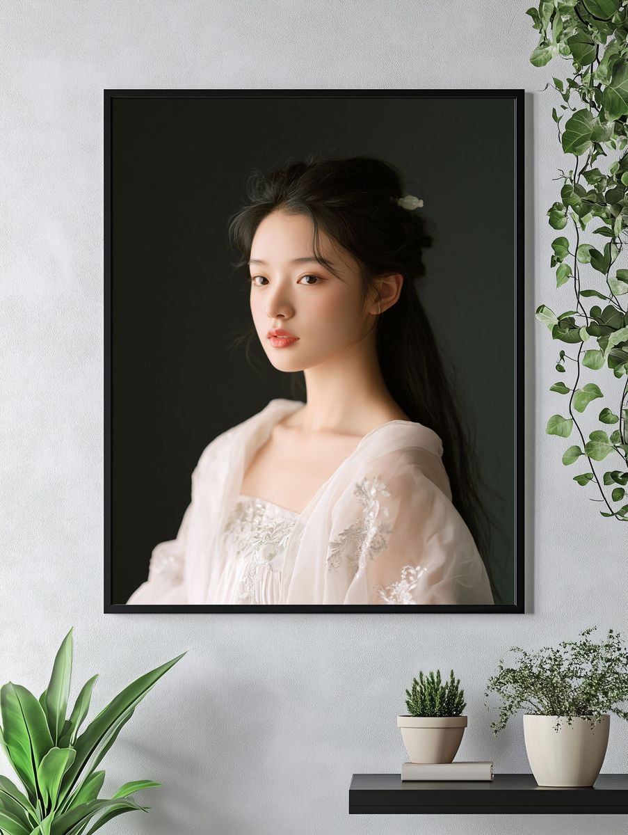 Elegant Portrait Photography Poster. — room view 4