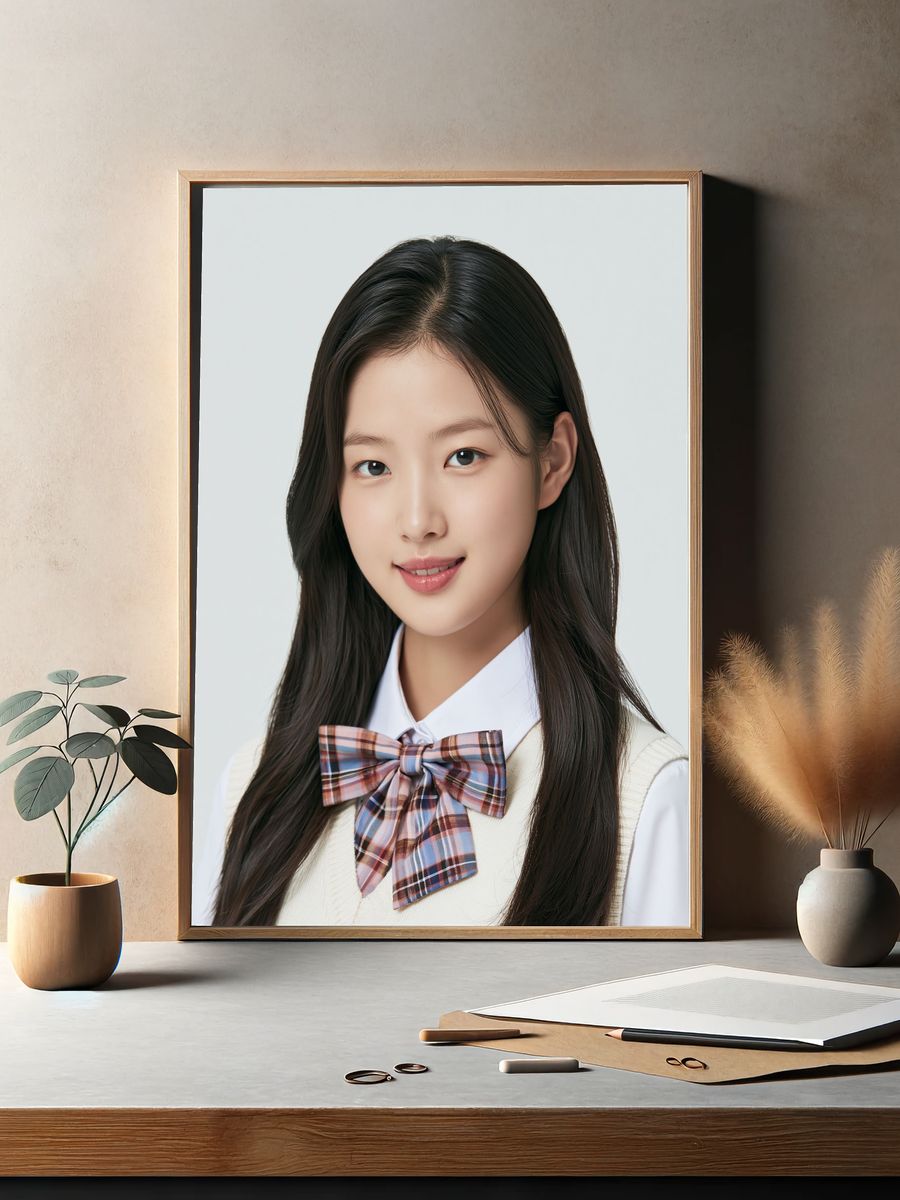 Soft Portrait Photography Poster. — room view 2