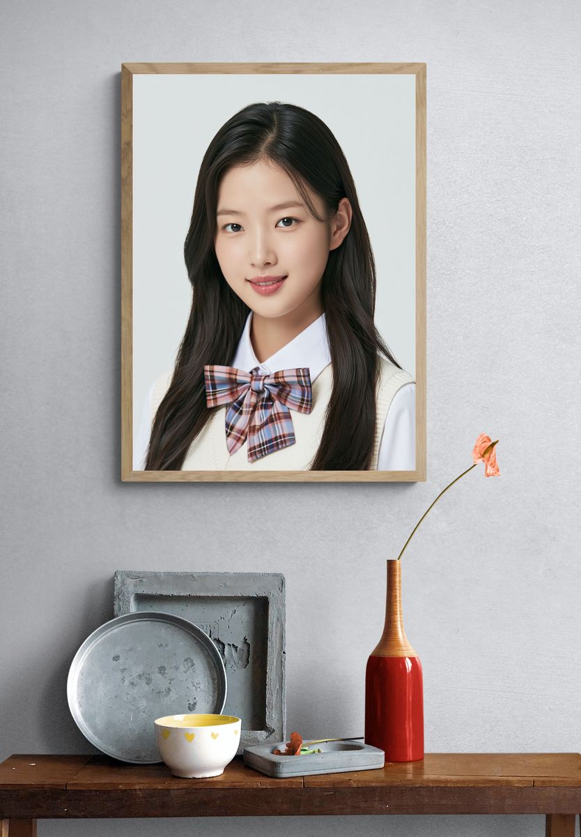 Soft Portrait Photography Poster. — room view 3
