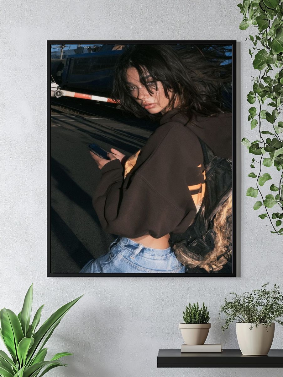 Street Style Portrait Poster. — room view 4