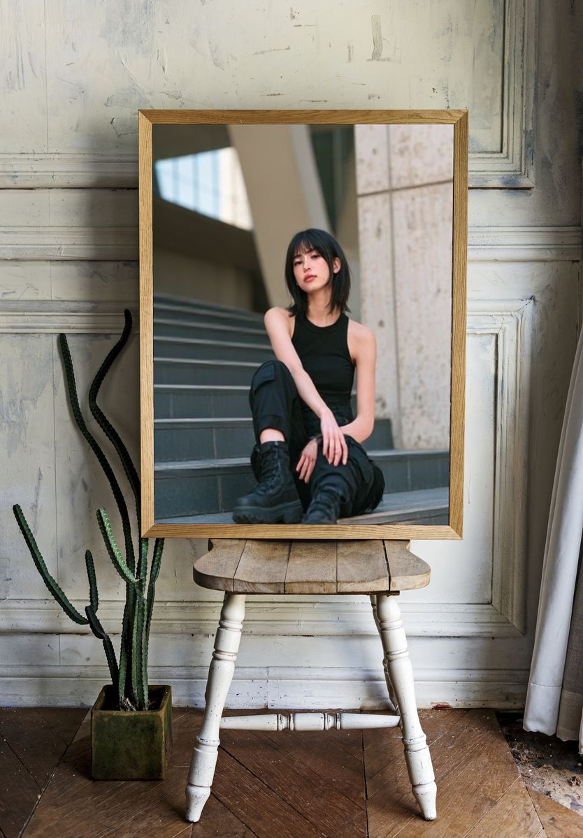 Urban Portrait Photography Poster. room preview
