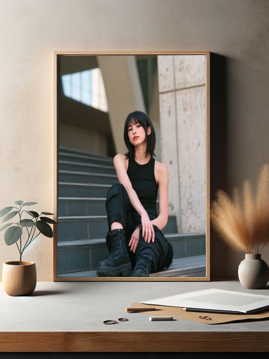 Urban Portrait Photography Poster. — room view 2