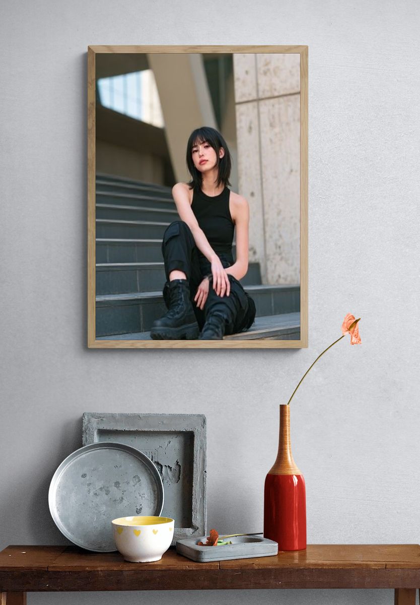 Urban Portrait Photography Poster. — room view 3