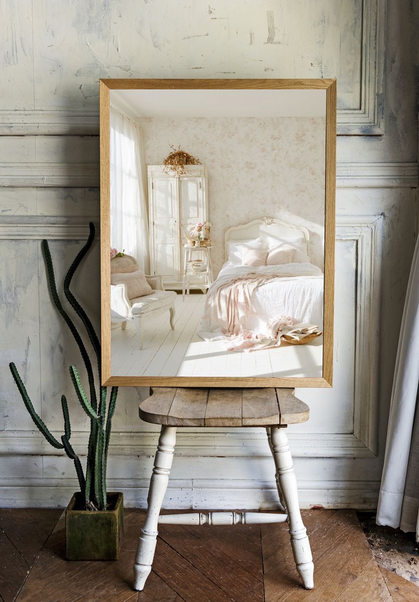 Romantic French Bedroom Photography Poster. — room view 1