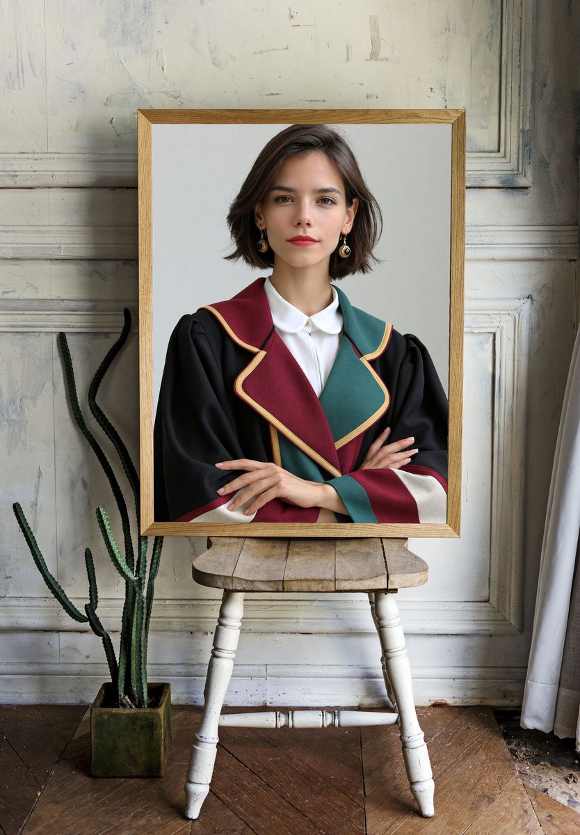 Elegant Portrait Photography Poster. room preview