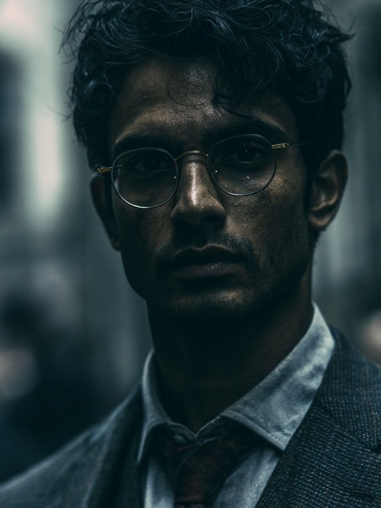 Moody Portrait Photography Poster. poster — photography art