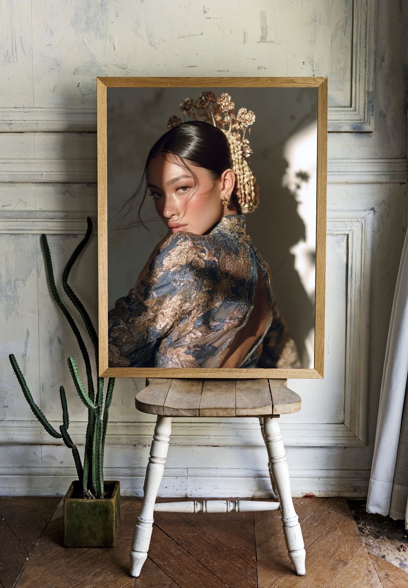 Elegant Portrait Photography Poster. room preview