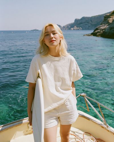 Seaside Portrait Photography Poster.