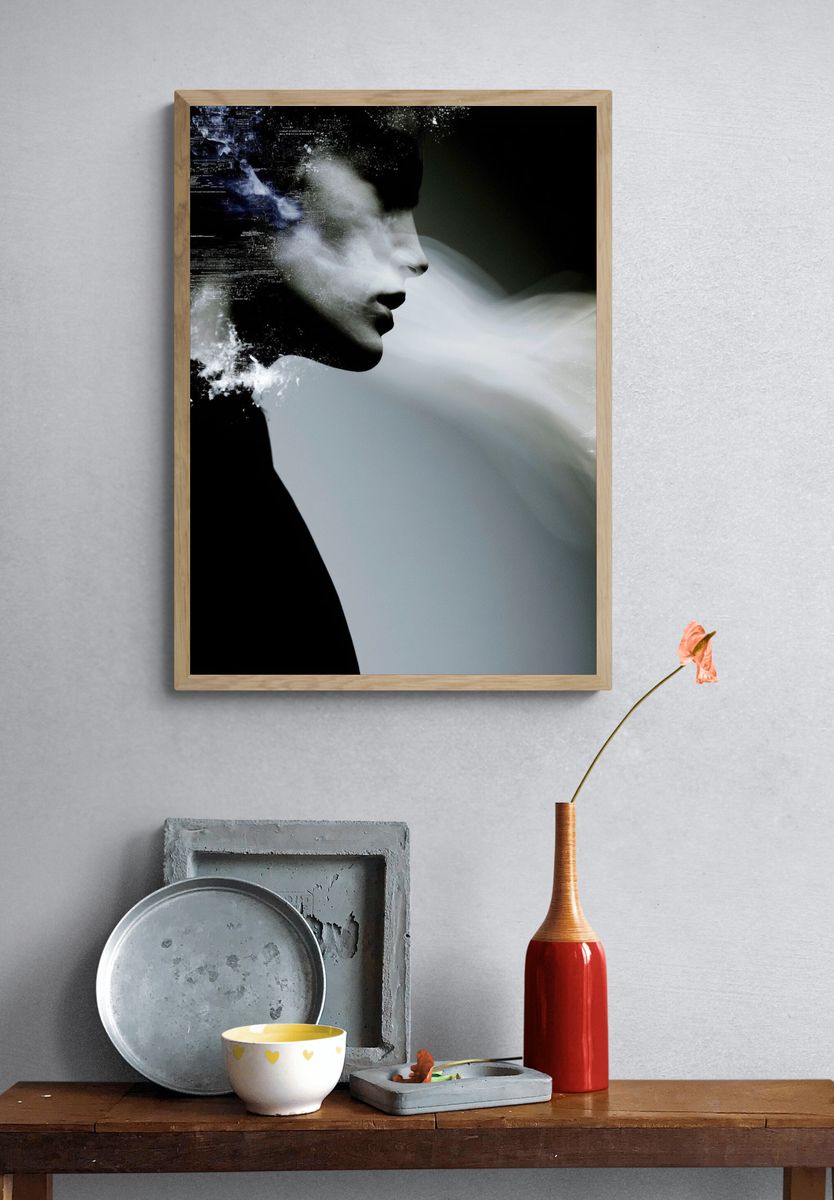 Dreamlike Profile Photography Poster. — room view 3