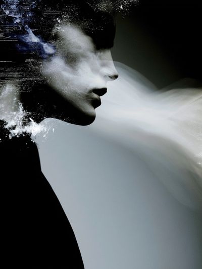 Dreamlike Profile Photography Poster. poster