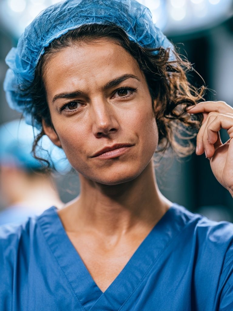 Surgeon Portrait Photography Poster. poster — photography art