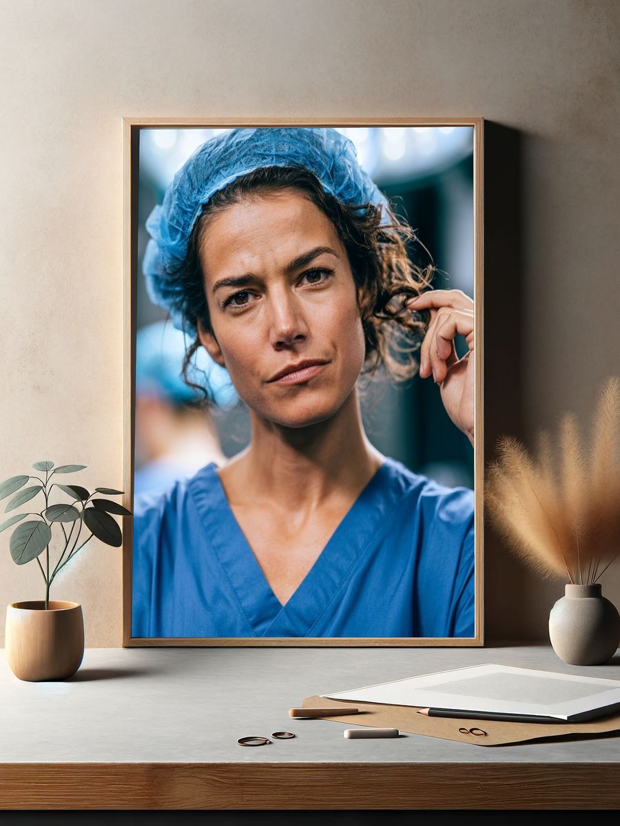 Surgeon Portrait Photography Poster. — room view 2