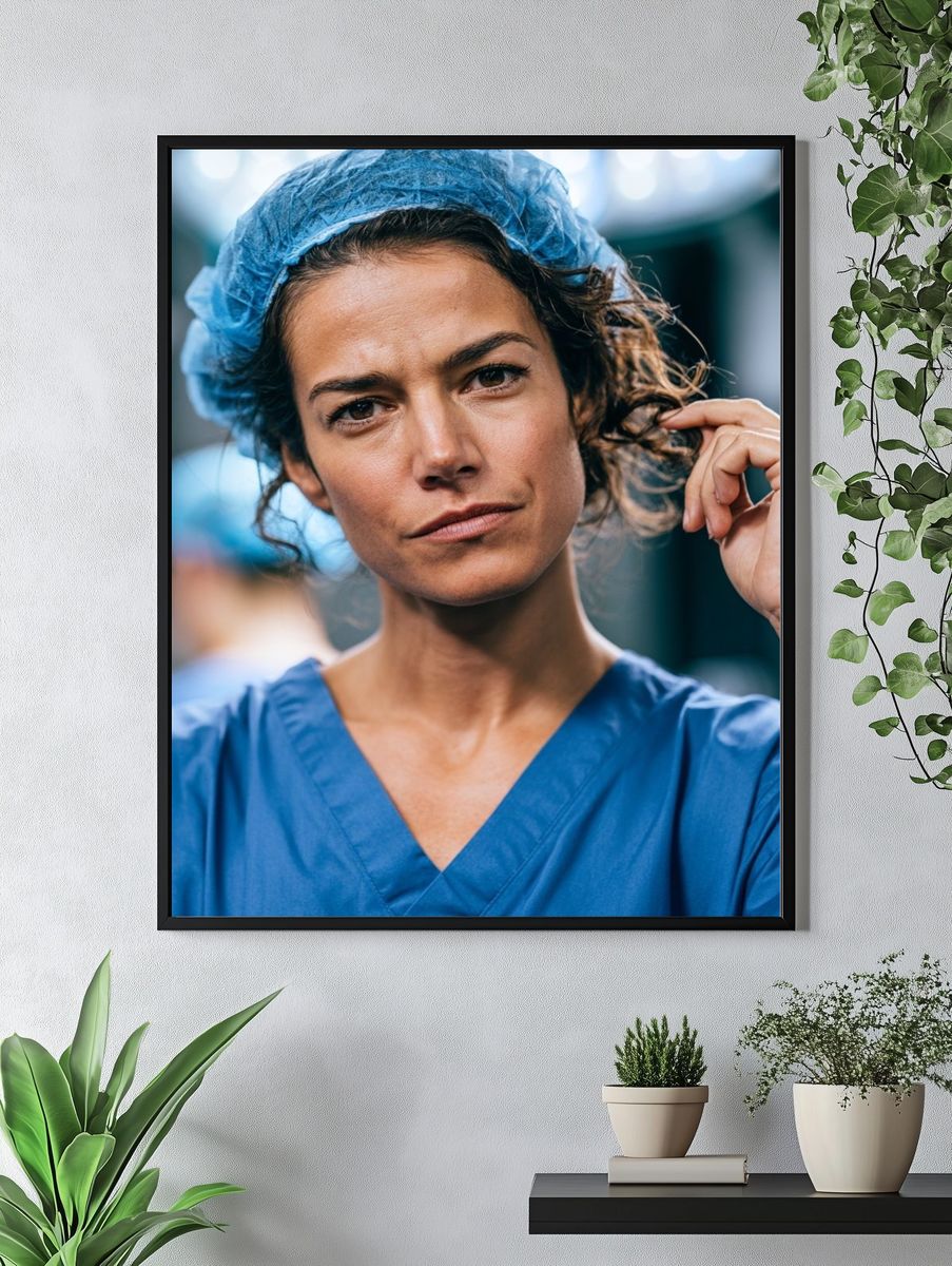 Surgeon Portrait Photography Poster. — room view 4