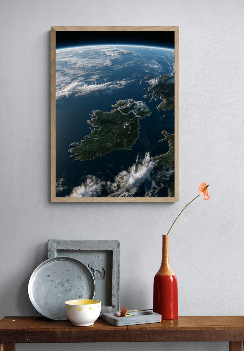 Earth from Space Photography Poster. — room view 3