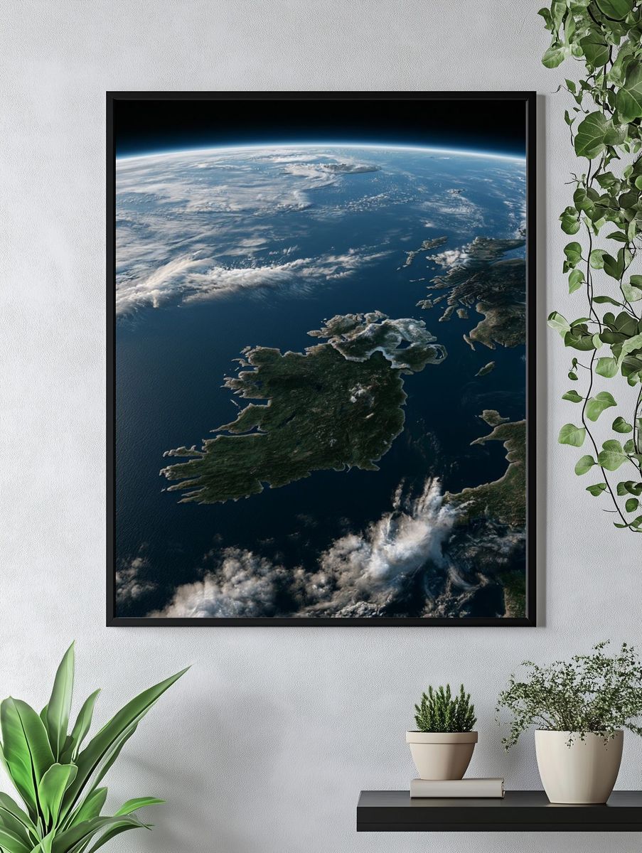 Earth from Space Photography Poster. — room view 4