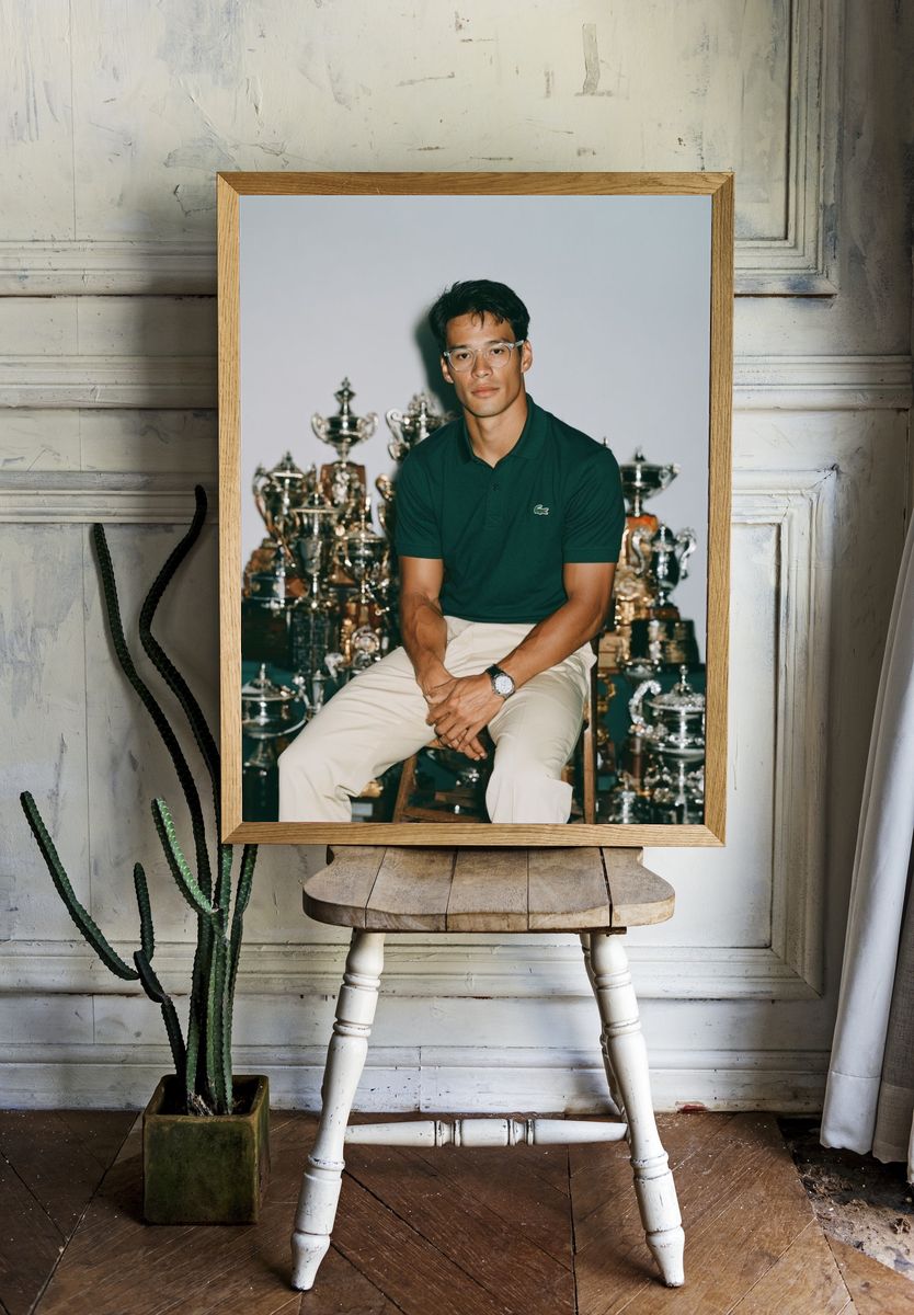Portrait of a Trophy Collector Photography Poster. room preview