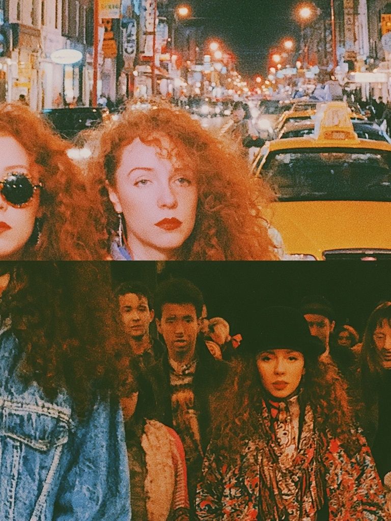 Night Street Fashion Photography Poster. poster — photography art