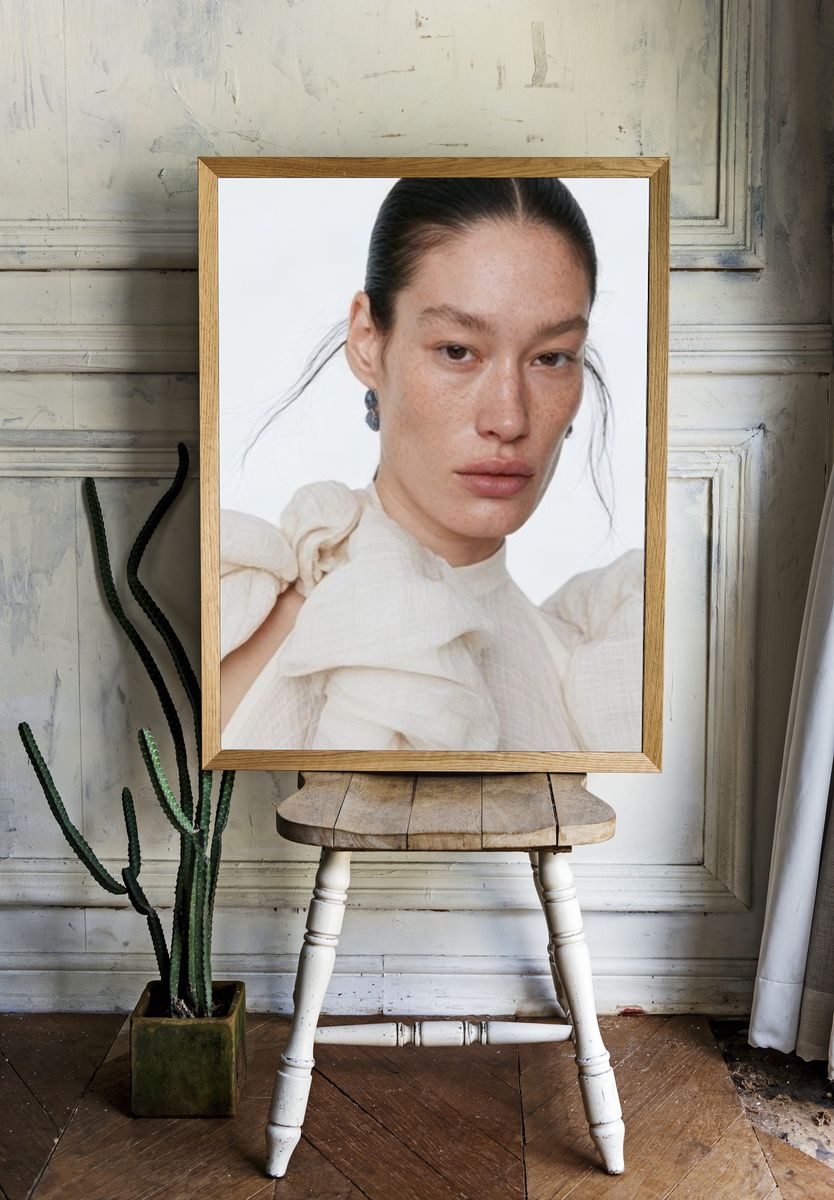 Editorial Portrait Photography Poster. room preview