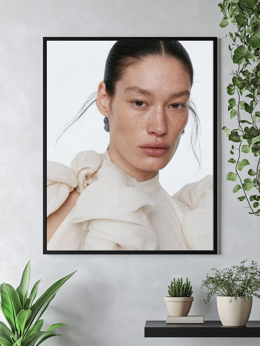 Editorial Portrait Photography Poster. — room view 4