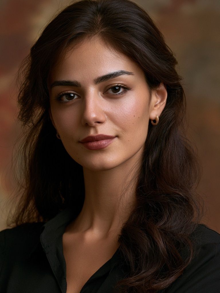 Elegant Woman Portrait Print. poster — photography art