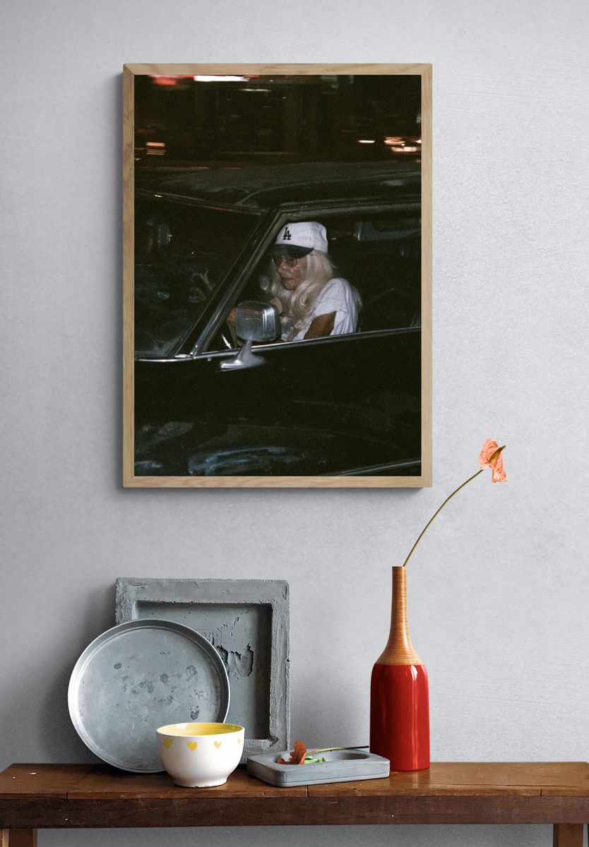 Night Drive Portrait Poster. — room view 3