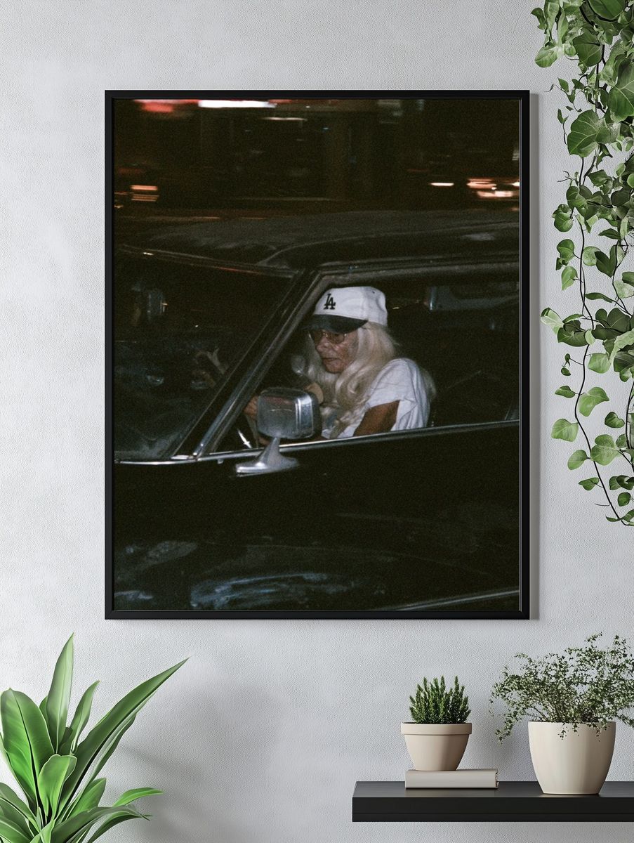 Night Drive Portrait Poster. — room view 4
