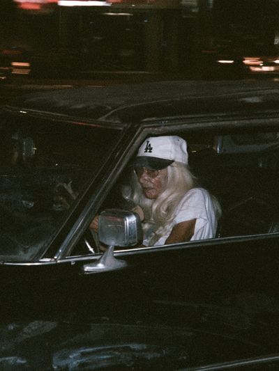 Night Drive Portrait Poster.