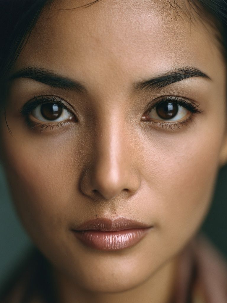 Intense Female Portrait Photography Poster. poster detail