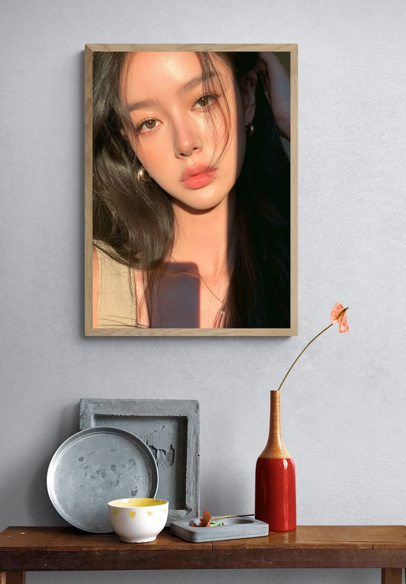 Soft Light Portrait Photography Poster. — room view 3
