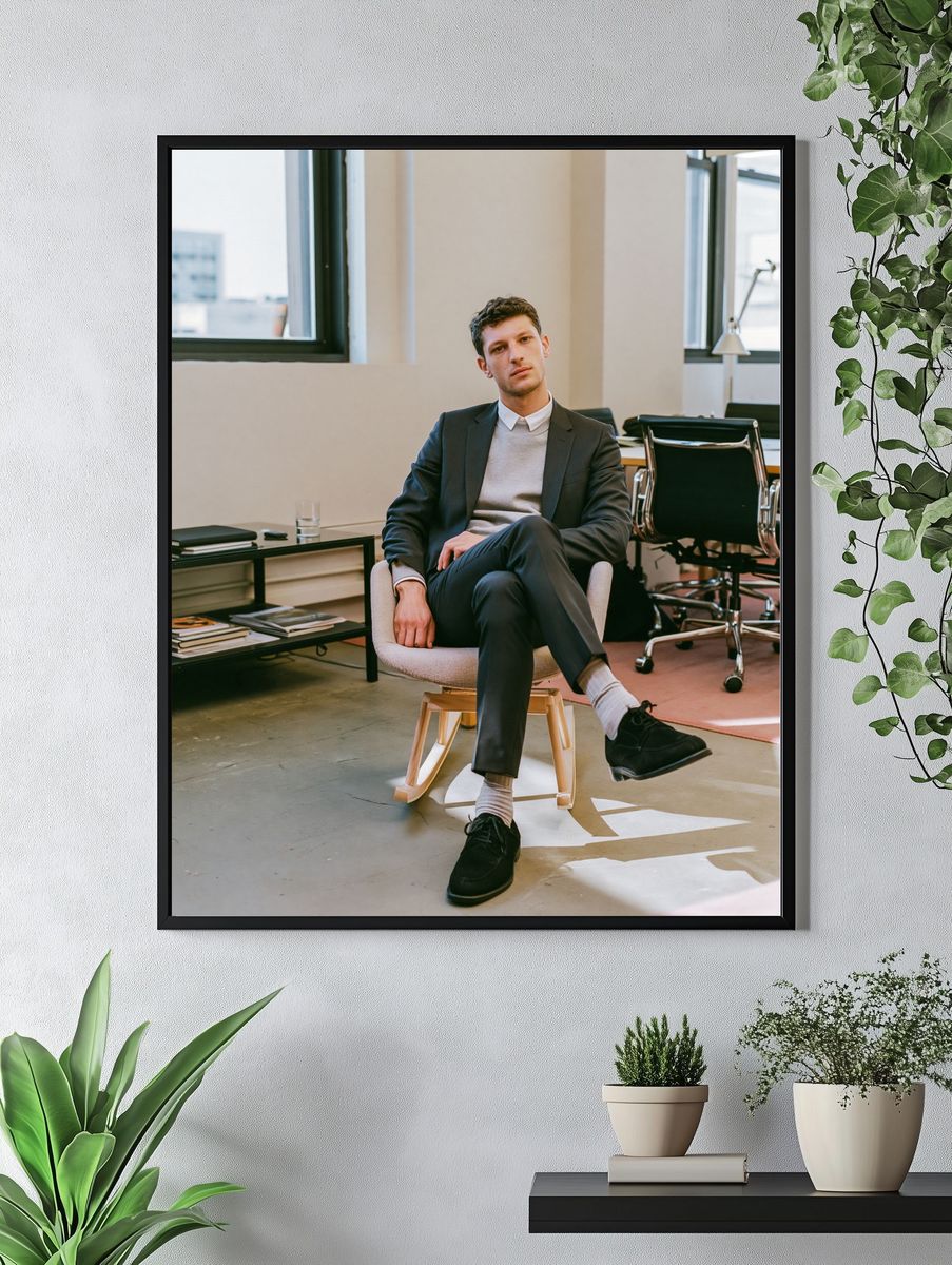 Modern Office Portrait Print. — room view 4
