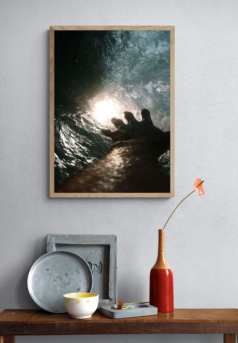 Inside the Wave Photography Poster. — room view 3