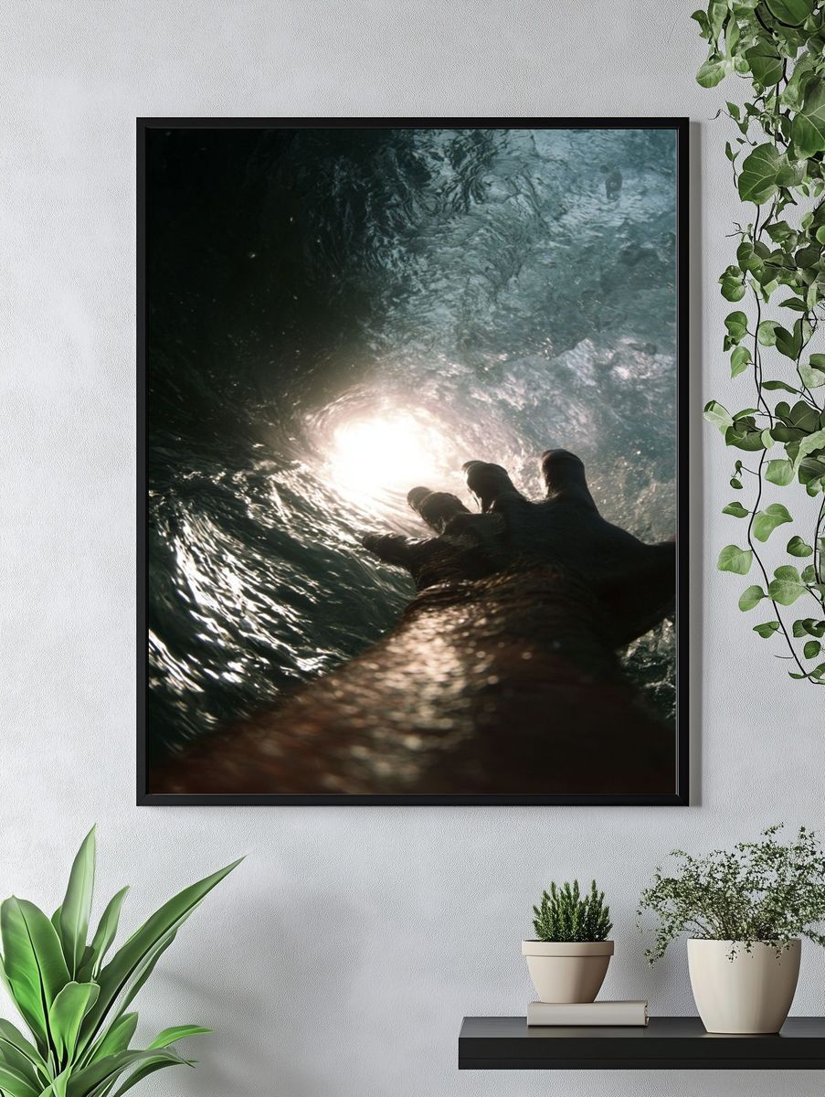Inside the Wave Photography Poster. — room view 4