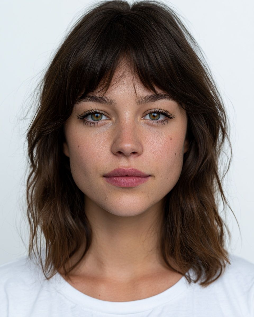 Minimalist Female Portrait Print. poster — photography art