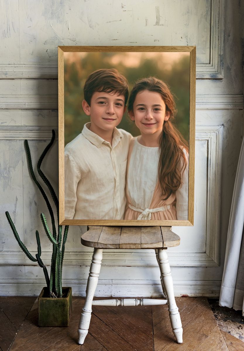 Children Portrait Photography Poster. room preview