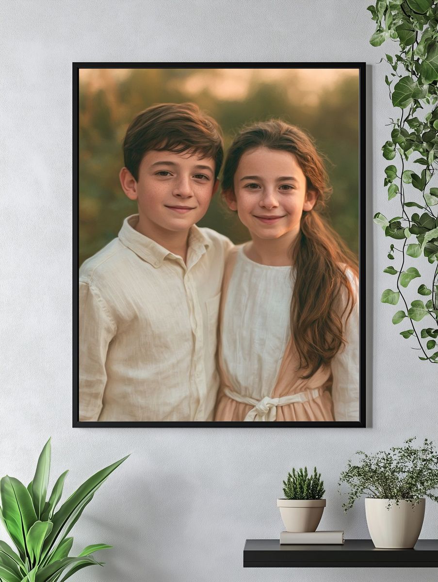 Children Portrait Photography Poster. — room view 4