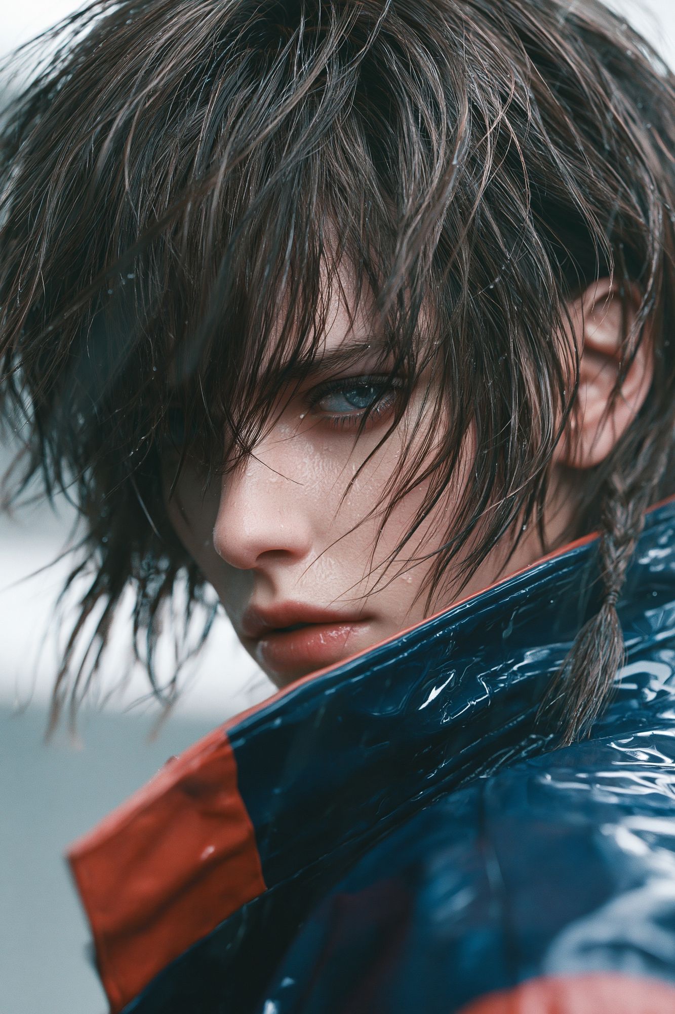 Moody Portrait Photography Poster. poster — photography art