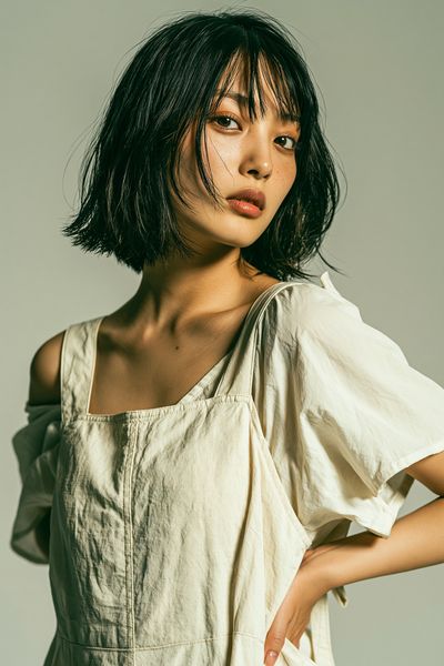 Minimalist Portrait Fashion Poster.