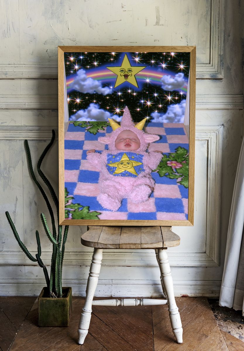 Dreamy Baby Star Costume Poster. — room view 1