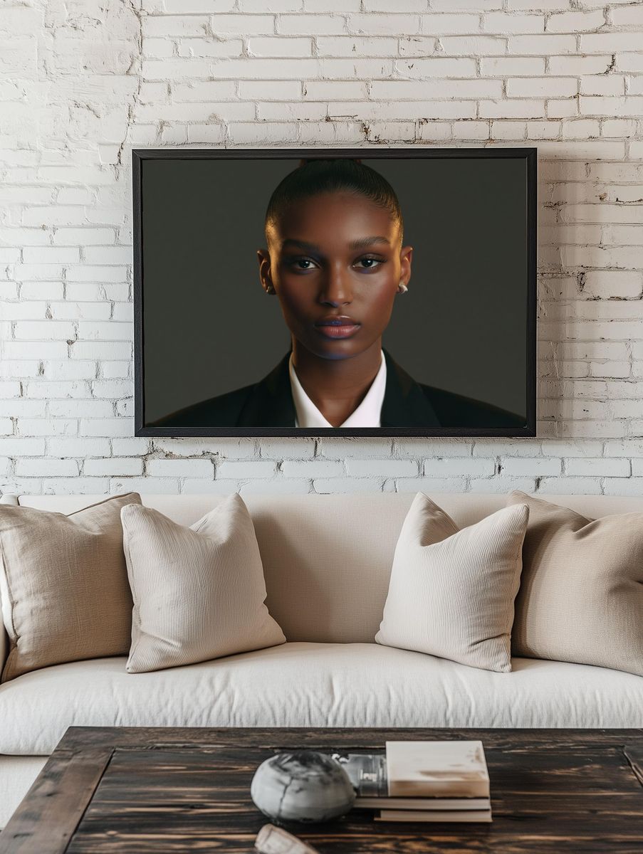 Elegant Portrait Photography Poster. room preview