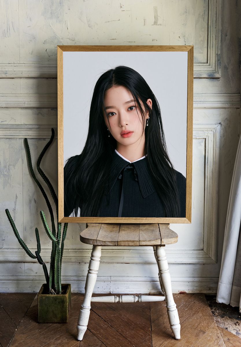 Minimalist Portrait Poster. — room view 1