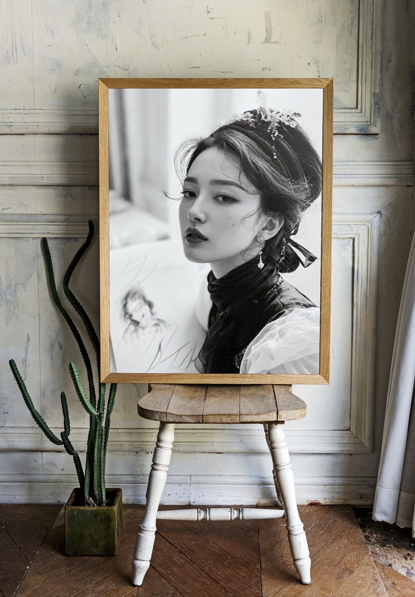 Elegant Portrait Photography Poster. room preview