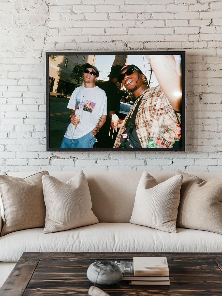 Street Style Ice Cream Poster. room preview