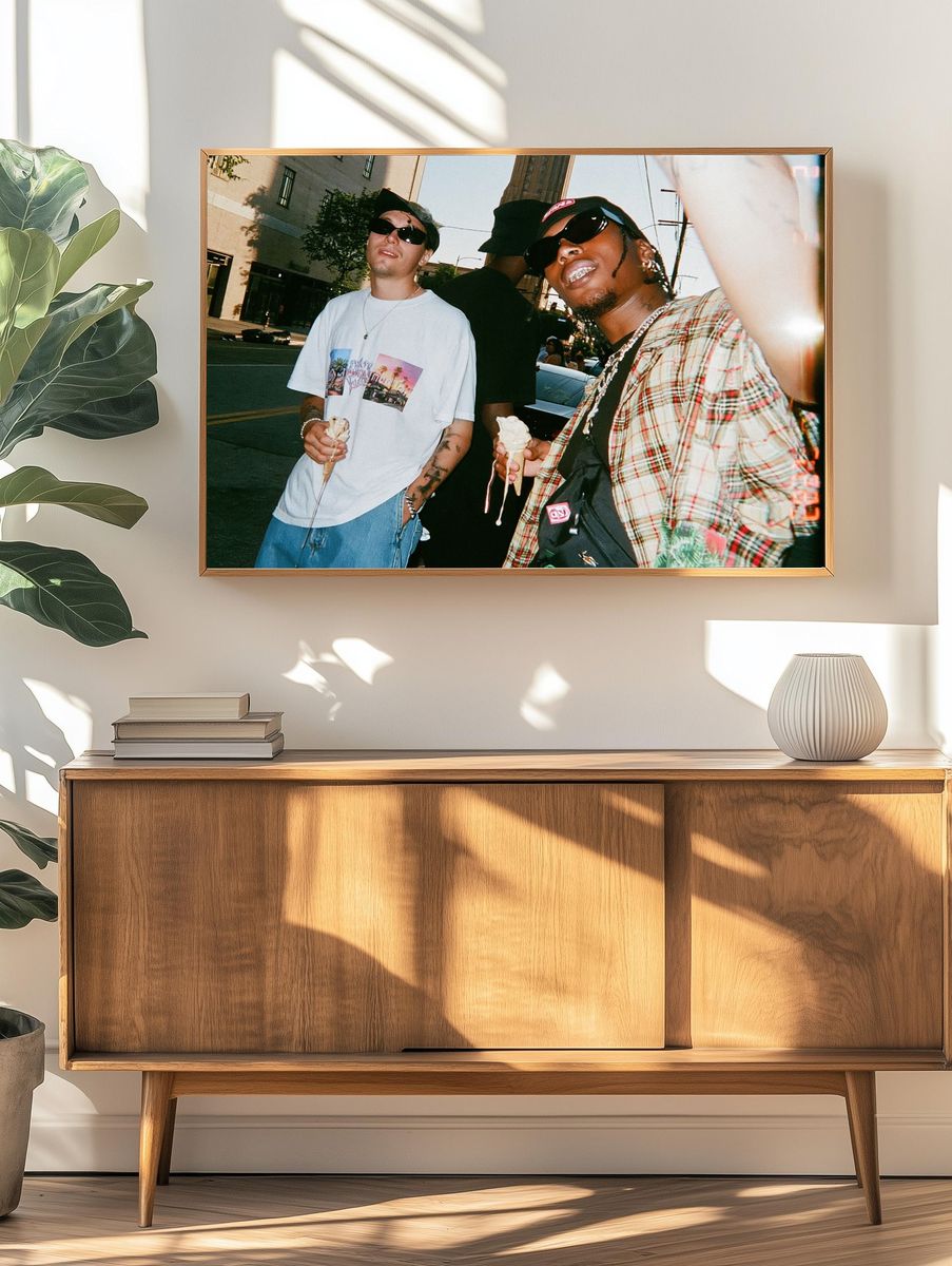 Street Style Ice Cream Poster. — room view 3